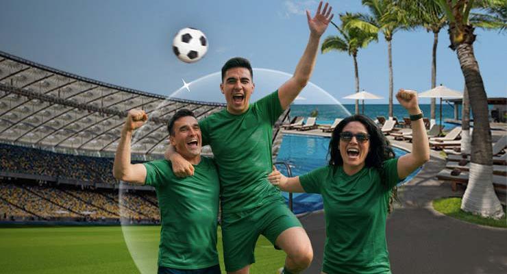 FEEL THE EXCITEMENT OF SOCCER AT KRYSTAL Krystal Grand® Nuevo Vallarta FEEL THE EXCITEMENT OF SOCCER AT KRYSTAL Krystal Grand® Nuevo Vallarta