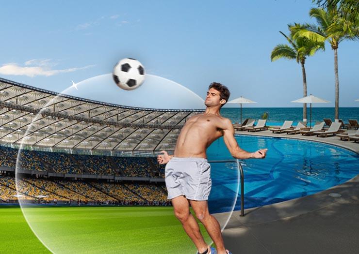 THE WORLD CUP IS FELT AT KRYSTAL Krystal Grand® Nuevo Vallarta THE WORLD CUP IS FELT AT KRYSTAL Krystal Grand® Nuevo Vallarta