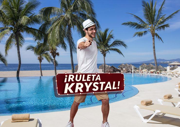 WITH KRYSTAL WHEEL, EVERYONE WINS! Krystal Grand® Nuevo Vallarta WITH KRYSTAL WHEEL, EVERYONE WINS! Krystal Grand® Nuevo Vallarta